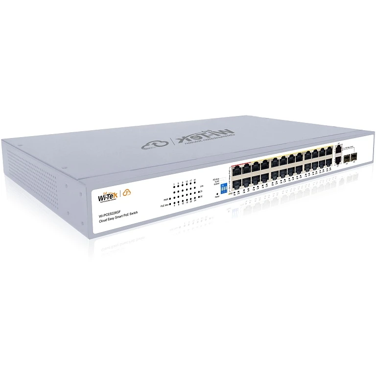 Коммутатор (свитч) Wi-Tek WI-PCES226GF - фото 2