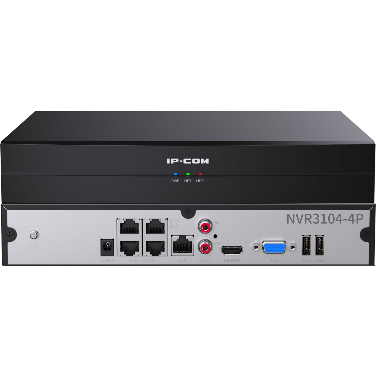 Видеорегистратор IP-COM NVR3104-4P - фото 4