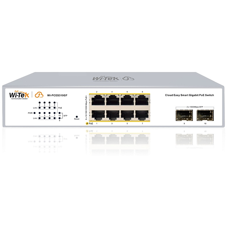 Коммутатор (свитч) Wi-Tek WI-PCES310GF v2