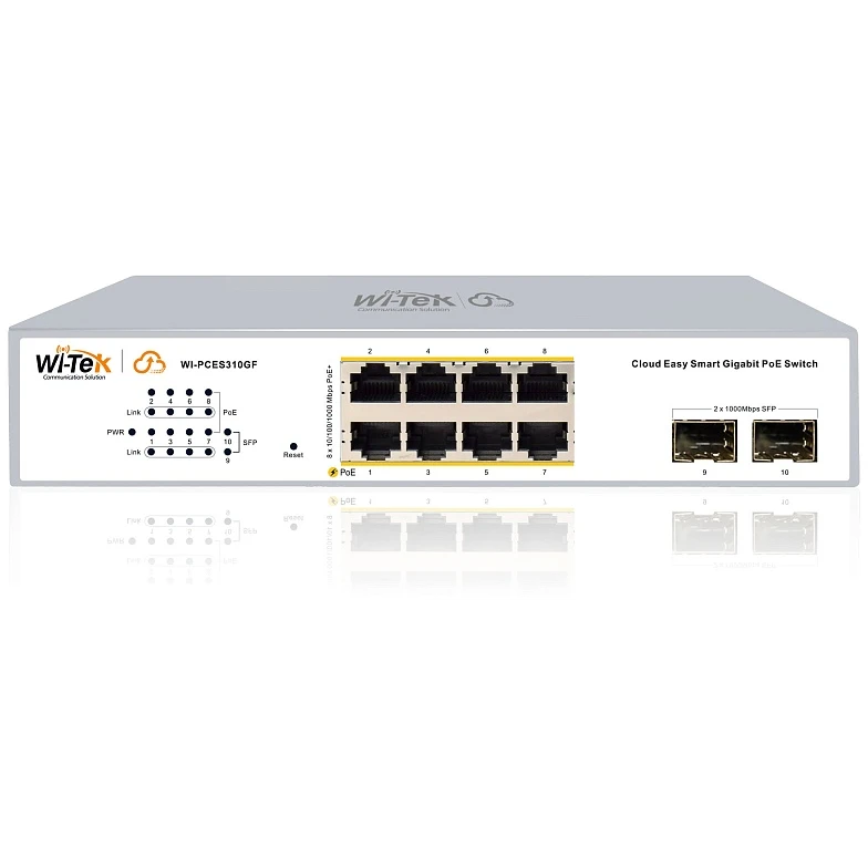 Коммутатор (свитч) Wi-Tek WI-PCES310GF v2