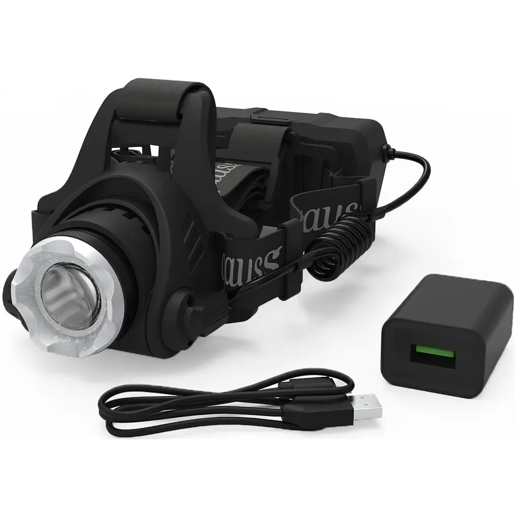 Фонарь налобный Gauss GFL407 - GF407 - фото 2