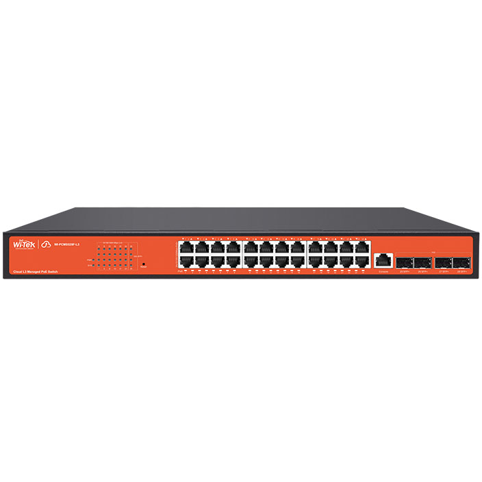 Коммутатор (свитч) Wi-Tek WI-PCMS528F-L3