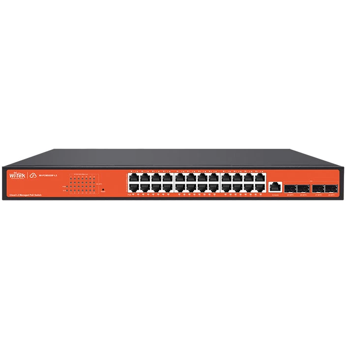 Коммутатор (свитч) Wi-Tek WI-PCMS528F-L3