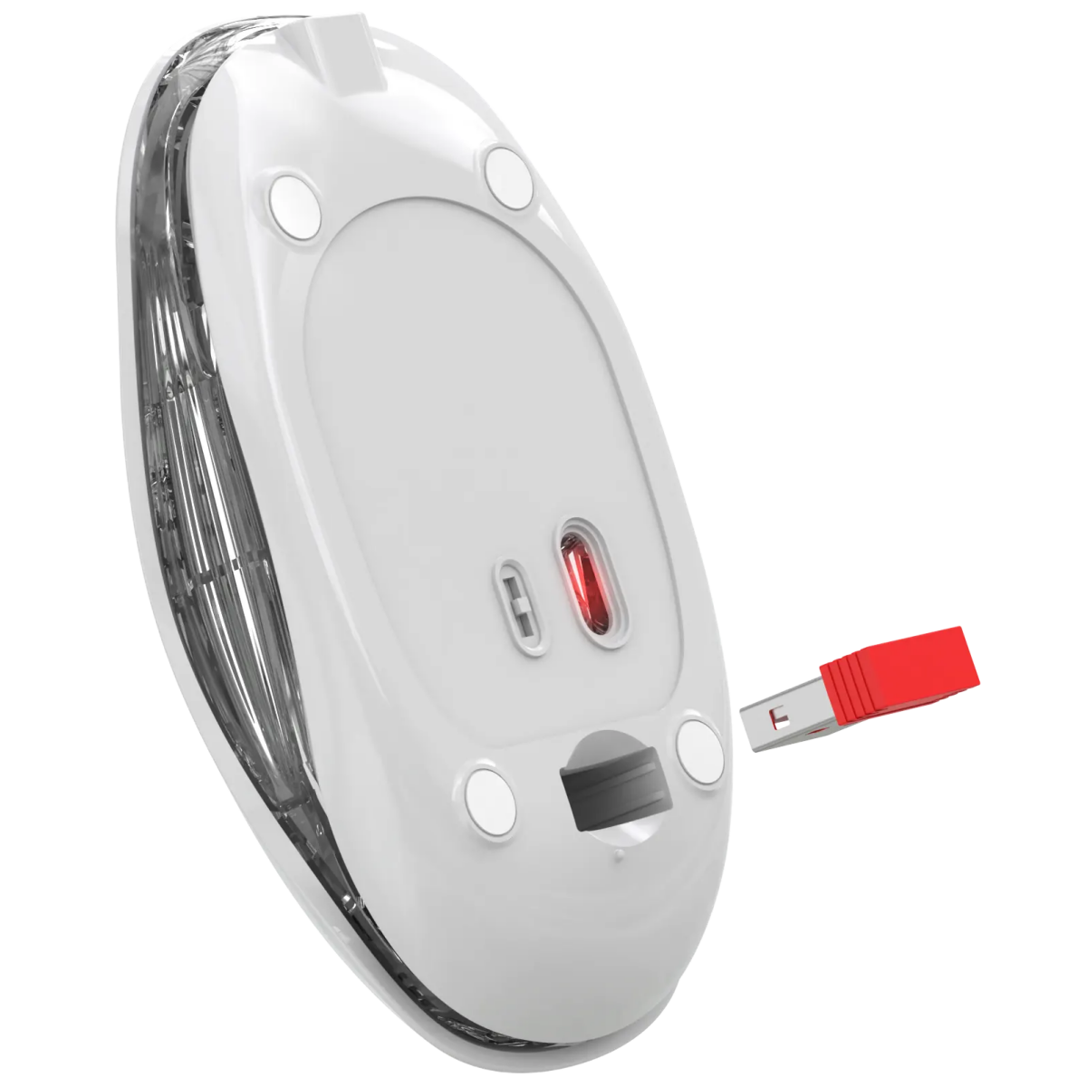 Мышь Defender Calessa MB-252 White (52252) - фото 4