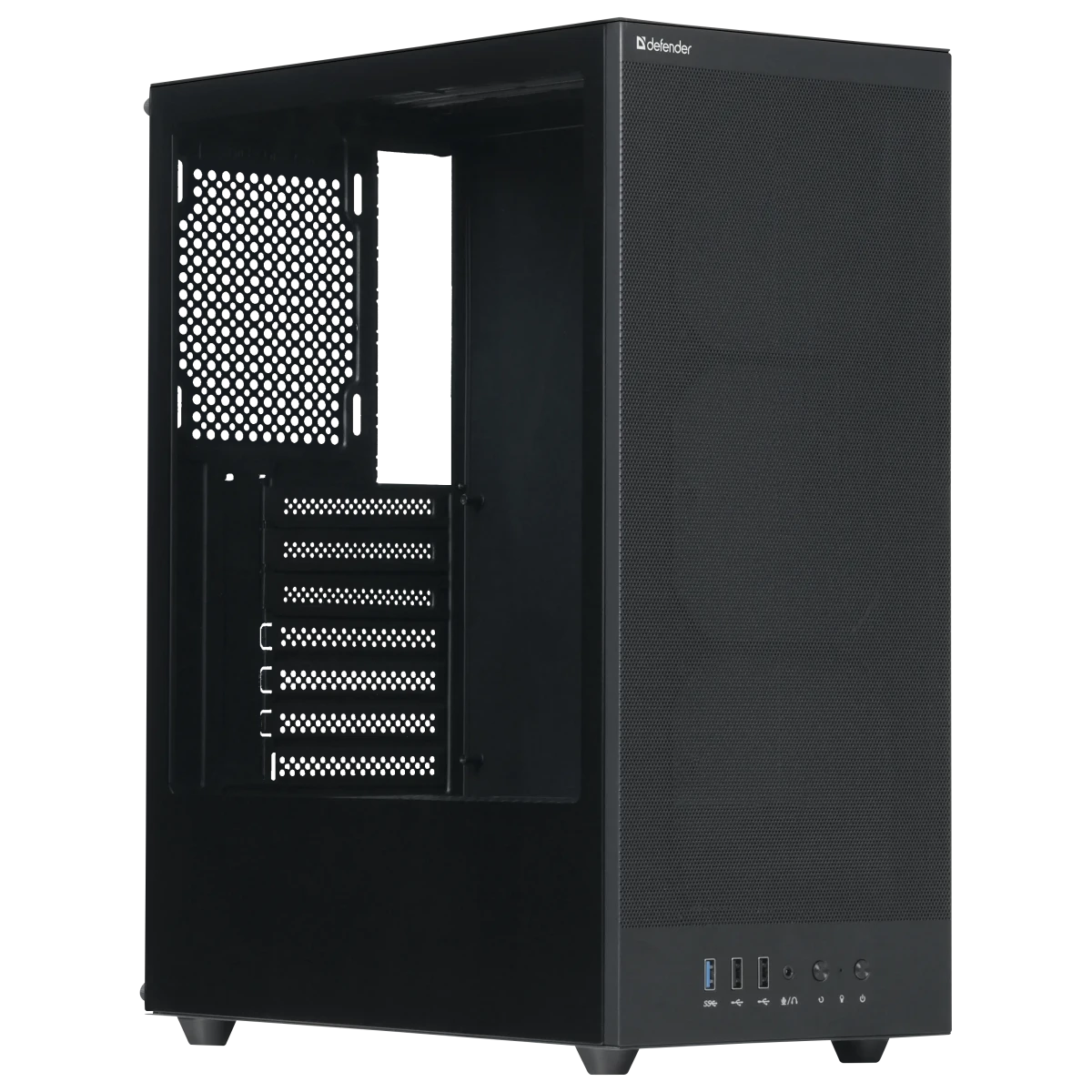 Корпус Defender RaptorX Black (25121)