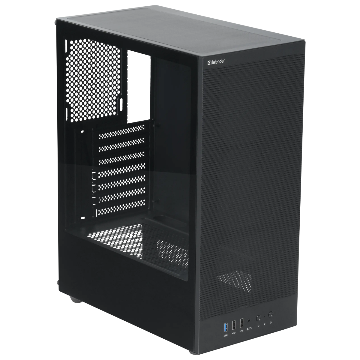 Корпус Defender RaptorX Black (25121) - фото 2