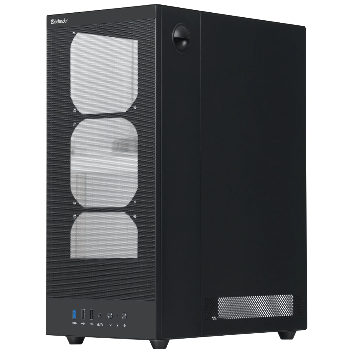 Корпус Defender RaptorX Black (25121) - фото 4