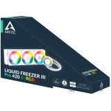 Система жидкостного охлаждения Arctic Liquid Freezer III Pro 420 ARGB White (ACFRE00189A)