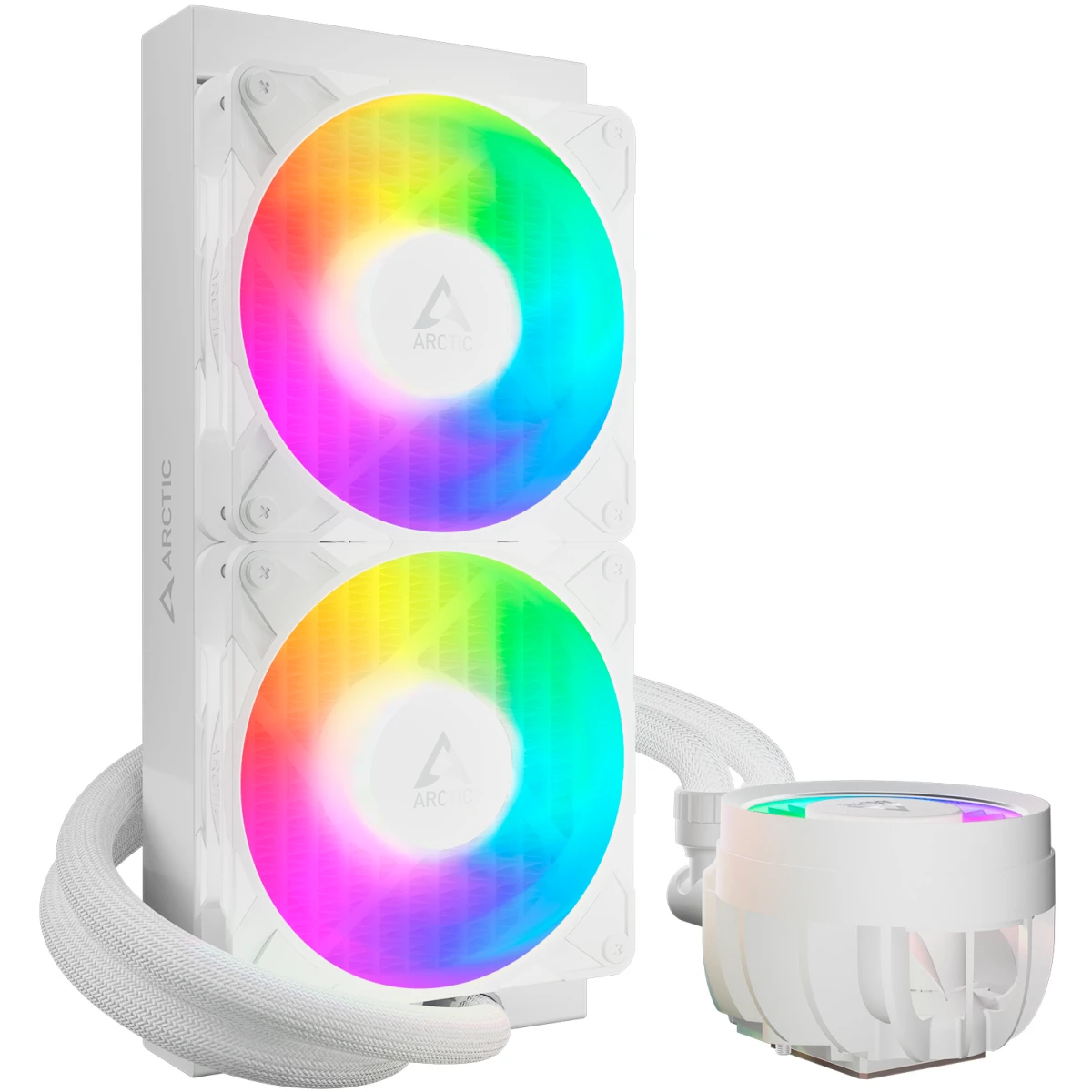 Система жидкостного охлаждения Arctic Liquid Freezer III Pro 240 ARGB White - ACFRE00186A - фото 2