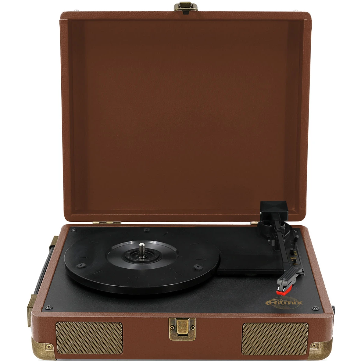 Виниловый проигрыватель Ritmix LP-100 Brown - фото 2