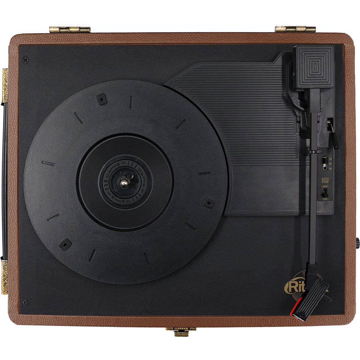 Виниловый проигрыватель Ritmix LP-100 Brown - фото 6