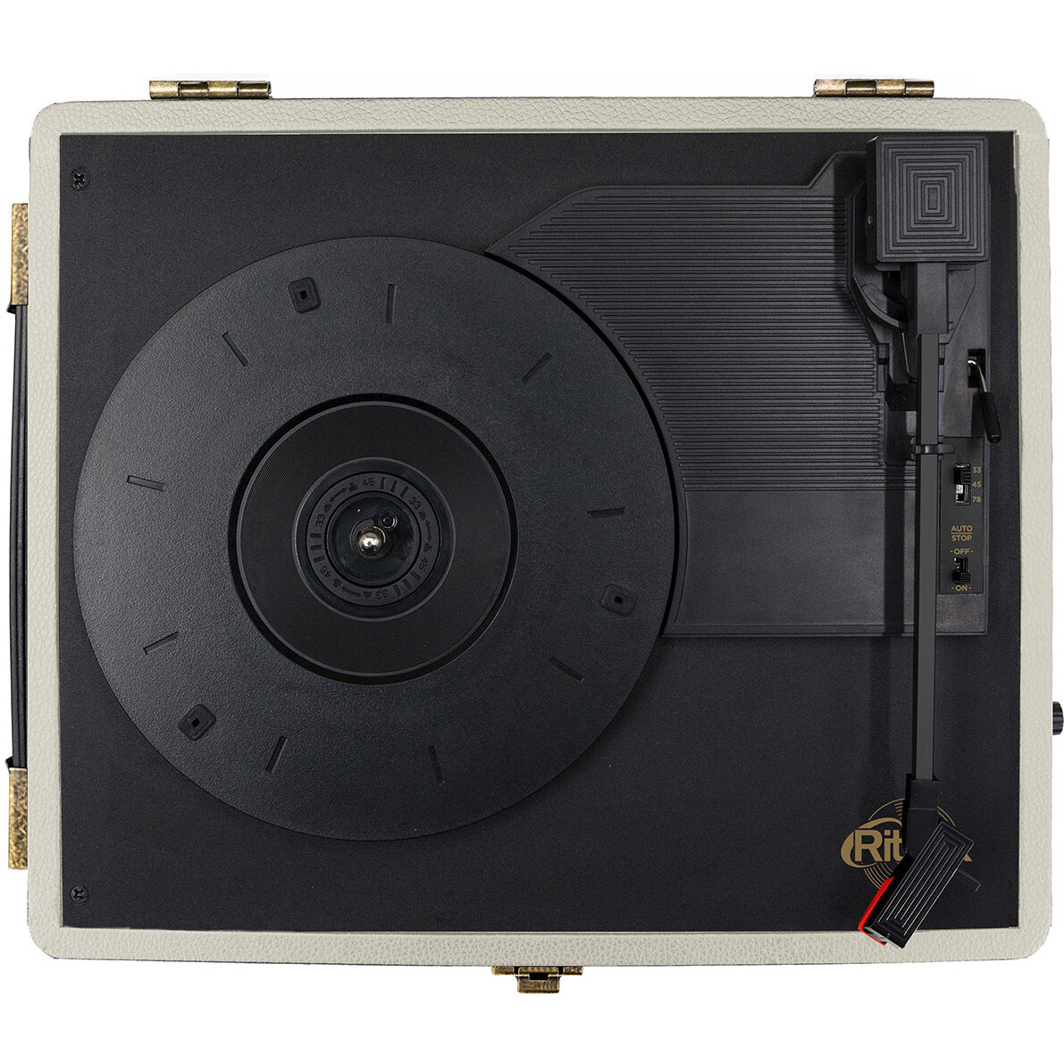 Виниловый проигрыватель Ritmix LP-100 Cream - фото 6