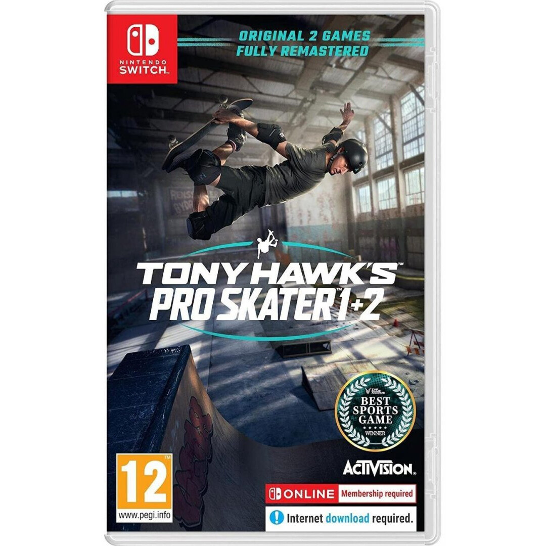 Игра Tony Hawk's Pro Skater 1 & 2 для Nintendo Switch