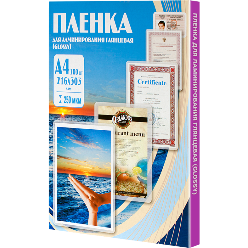 Плёнка для ламинирования Office Kit PLP12123-1