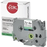 Ленточный картридж Sakura TZES741 (SLTZES741)