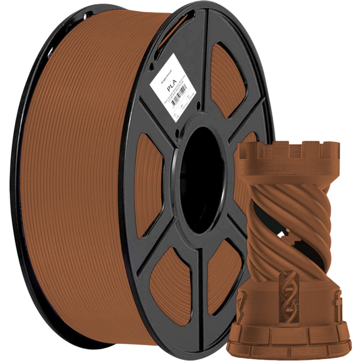 Пластик для 3D принтера Cactus CS-3D-PLA-1KG-COFFEE