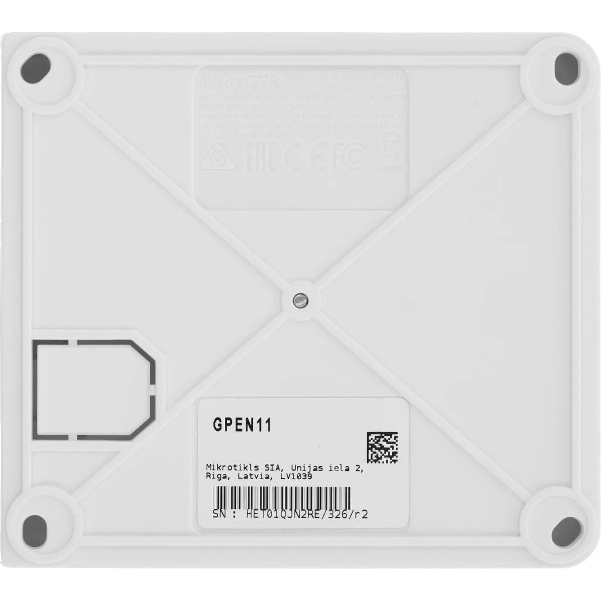 PoE инжектор MikroTik GPEN11 - фото 4