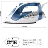 Утюг Polaris PIR2860AK White/Blue (PIR 2860AK)