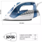 Утюг Polaris PIR2860AK White/Blue - PIR 2860AK - фото 4