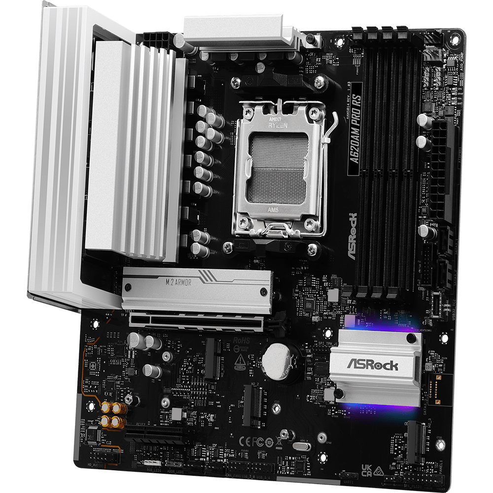 Материнская плата ASRock A620AM Pro RS - фото 3