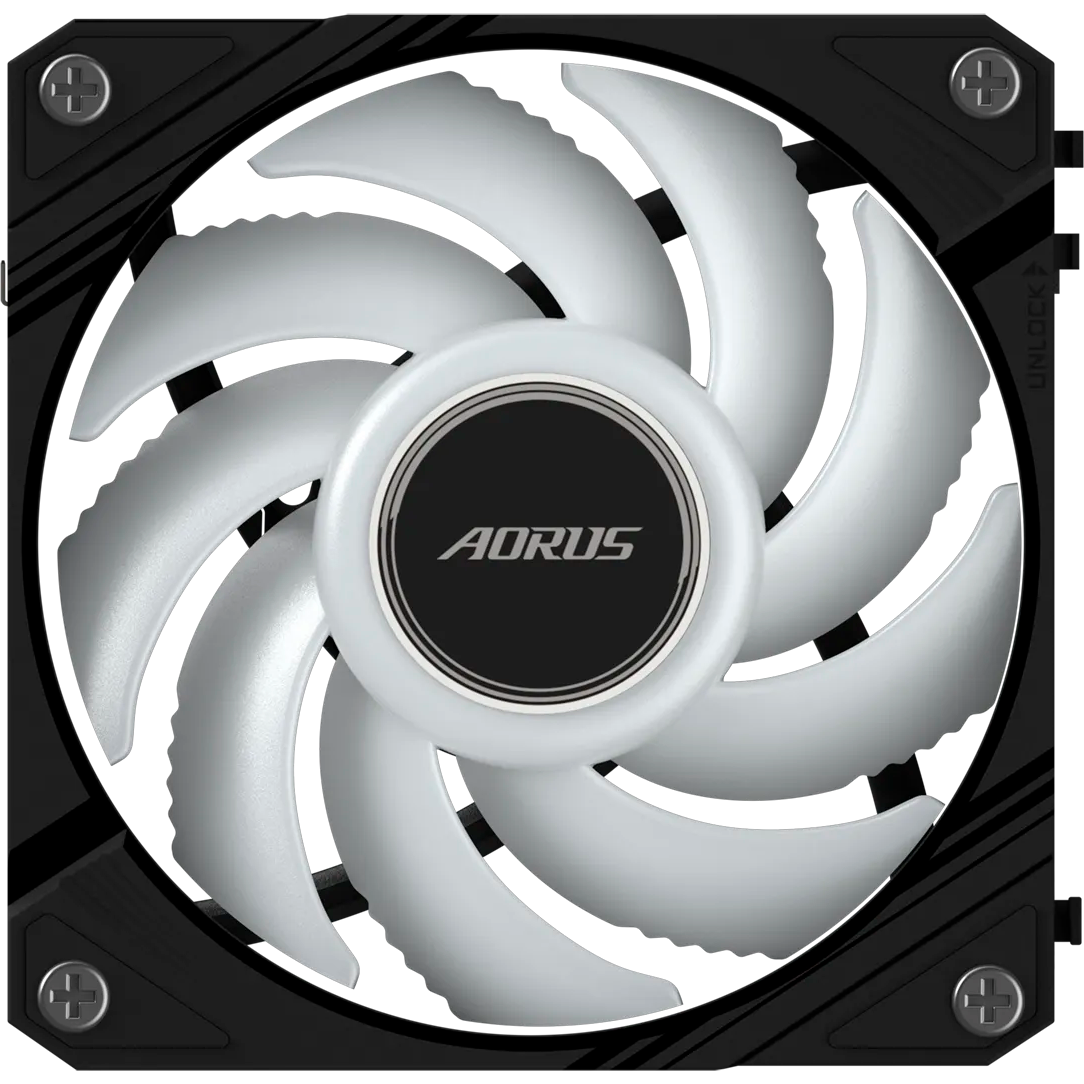 Вентилятор для корпуса Gigabyte AORUS EZ CHAIN FAN 120 - GP-ECFAN1201 - фото 5