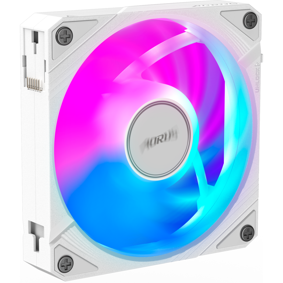 Вентилятор для корпуса Gigabyte AORUS EZ CHAIN FAN 120 ICE - GP-ECFAN1201 ICE - фото 3
