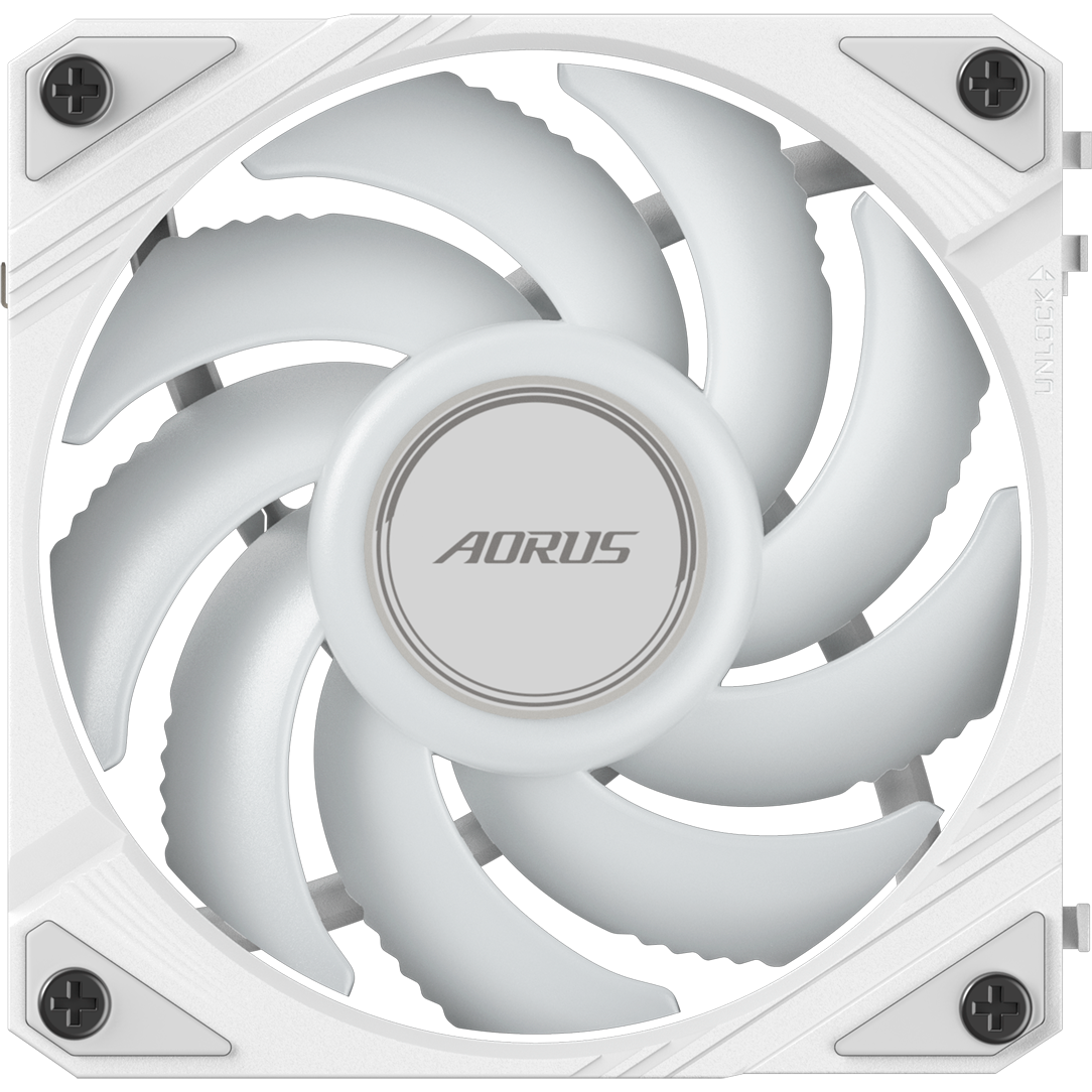 Вентилятор для корпуса Gigabyte AORUS EZ CHAIN FAN 120 ICE - GP-ECFAN1201 ICE - фото 5