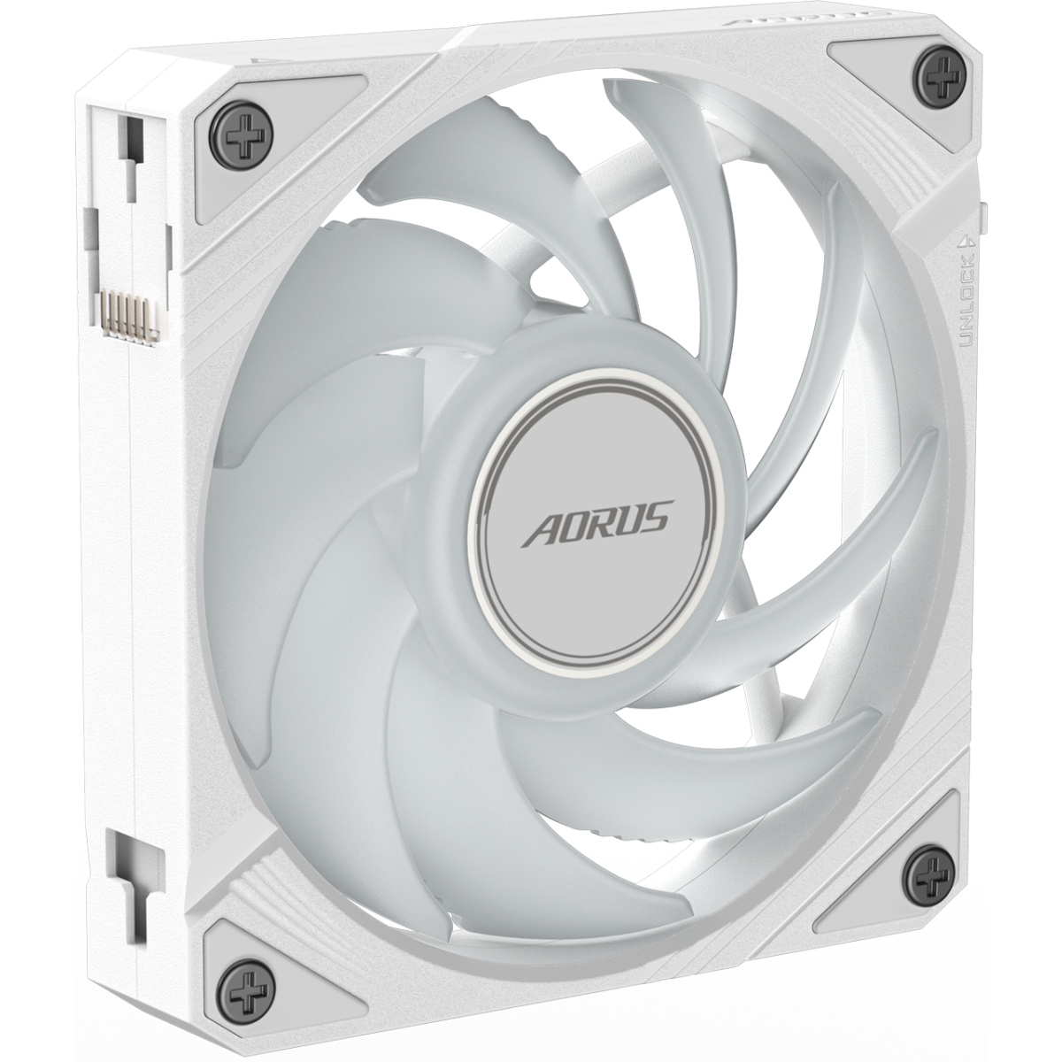 Вентилятор для корпуса Gigabyte AORUS EZ CHAIN FAN 120 ICE - GP-ECFAN1201 ICE - фото 6