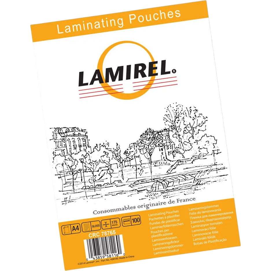 Плёнка для ламинирования Fellowes LA-78765