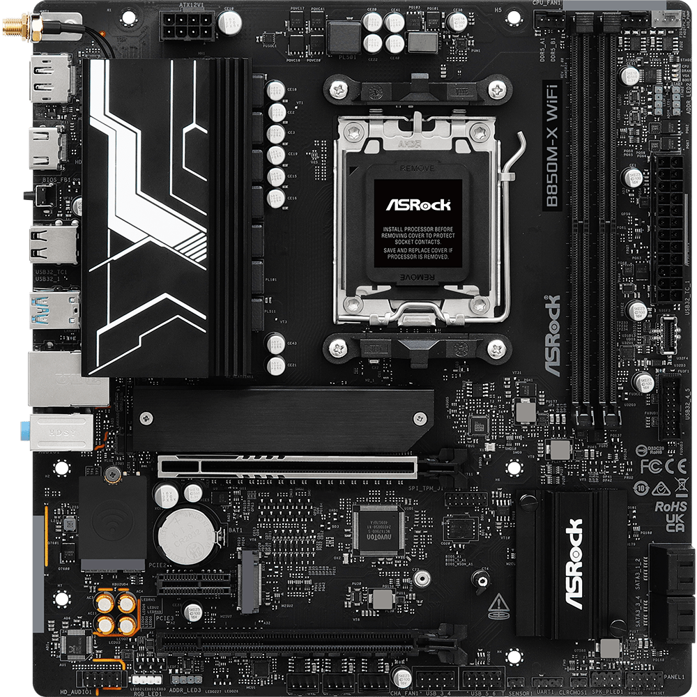 ПК AMD Ryzen 5 7500F / NVIDIA RTX 5060 Ti / 32 ГБ / HDD 2 ТБ