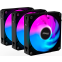 Вентилятор для корпуса Gigabyte AORUS EZ CHAIN FAN 120 (3 шт.) - GP-ECFAN1203 - фото 3