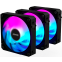 Вентилятор для корпуса Gigabyte AORUS EZ CHAIN FAN 120 (3 шт.) - GP-ECFAN1203 - фото 4