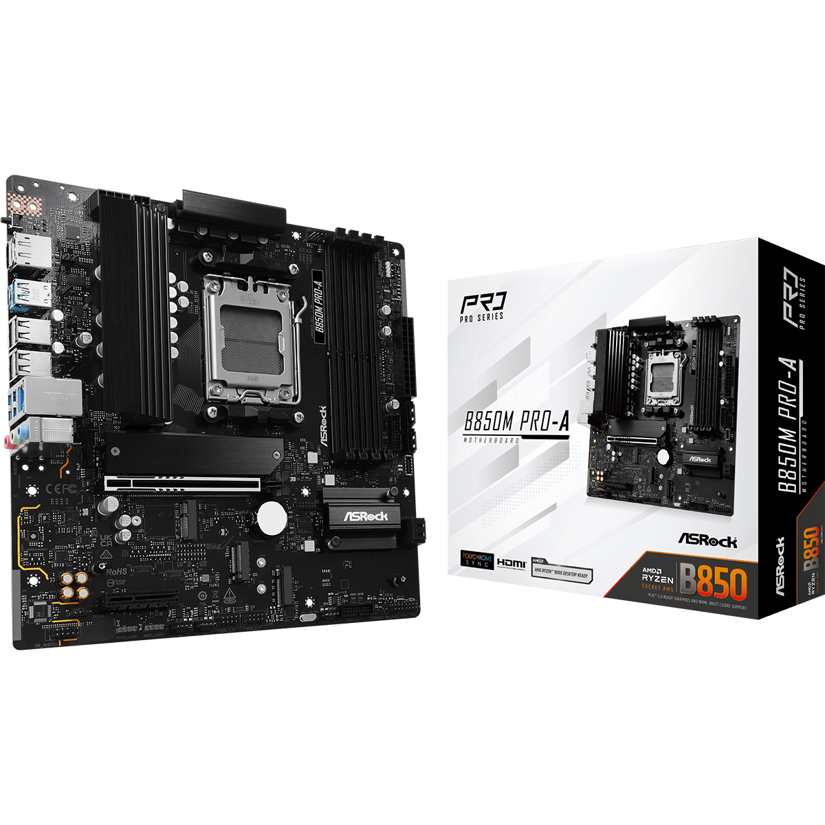 Материнская плата ASRock B850M Pro-A - фото 5