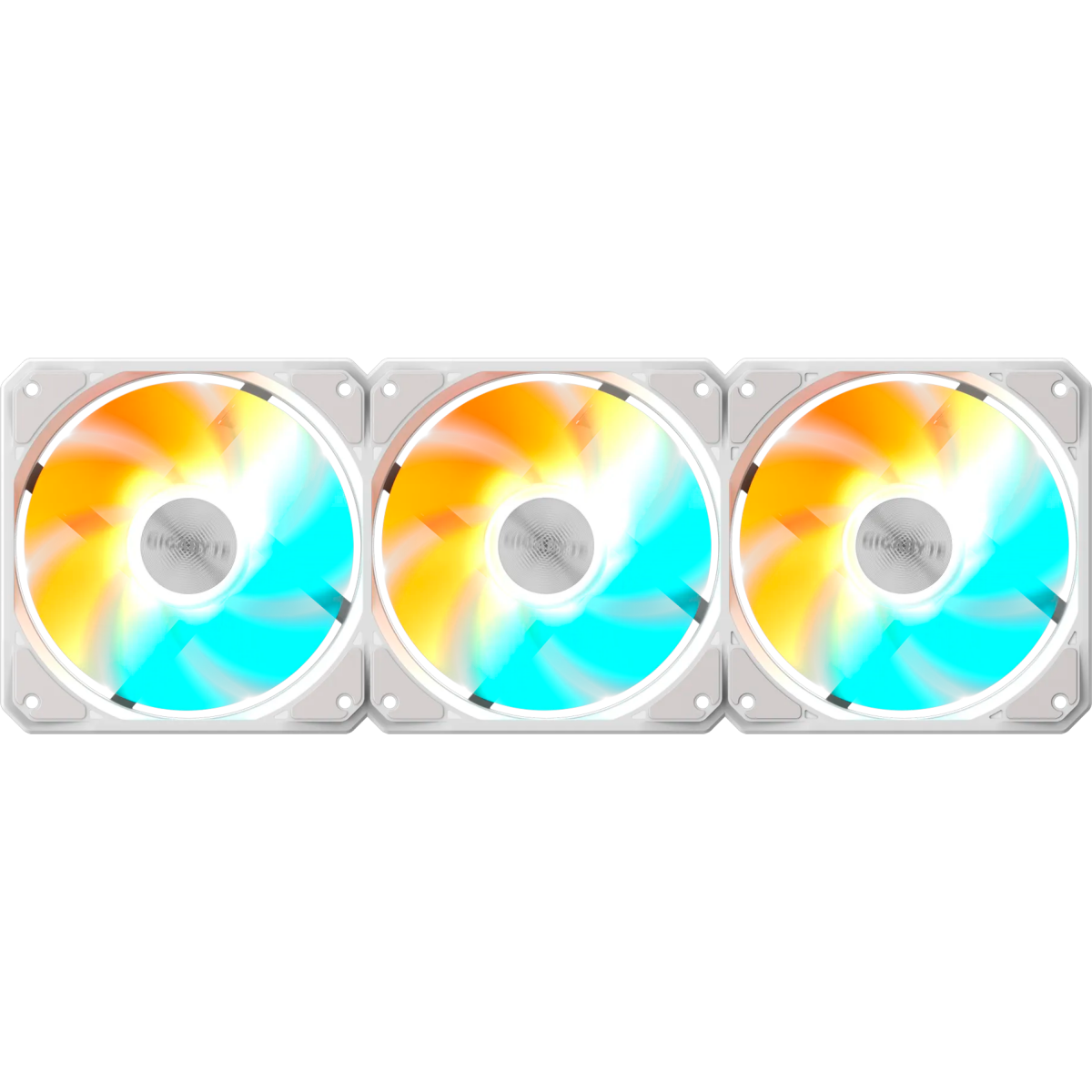 Вентилятор для корпуса Gigabyte EZ CHAIN FAN 120 ICE (3 шт.) - GP-GBT EZFAN1203 ICE - фото 2