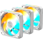 Вентилятор для корпуса Gigabyte EZ CHAIN FAN 120 ICE (3 шт.) - GP-GBT EZFAN1203 ICE - фото 3