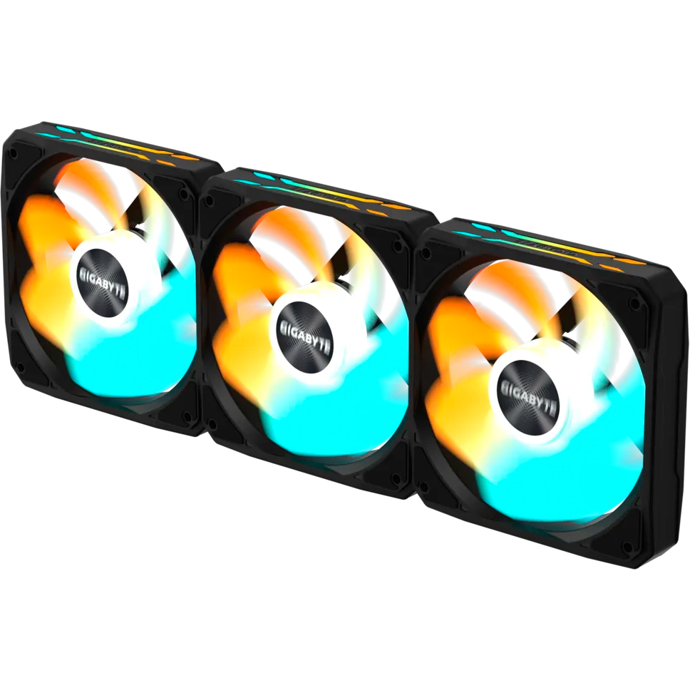 Вентилятор для корпуса Gigabyte EZ CHAIN RSV FAN 120 (3 шт.) - GP-GBT EZRVSFAN1203
