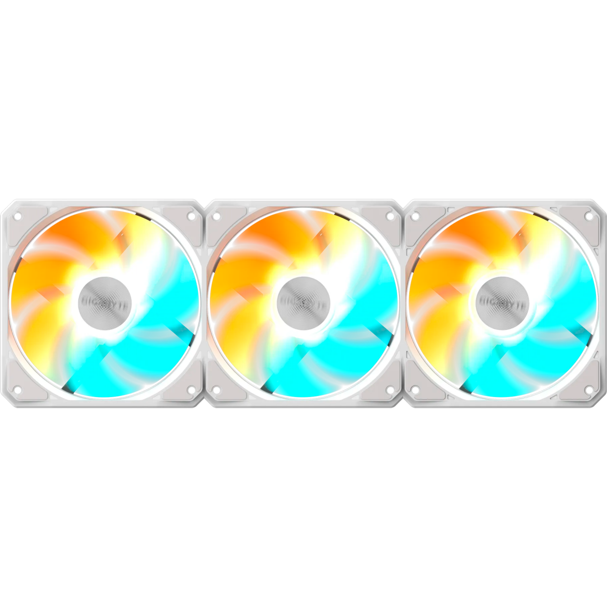 Вентилятор для корпуса Gigabyte EZ CHAIN RSV FAN 120 ICE (3 шт.) - GP-GBT EZRVSFAN1203 ICE - фото 2
