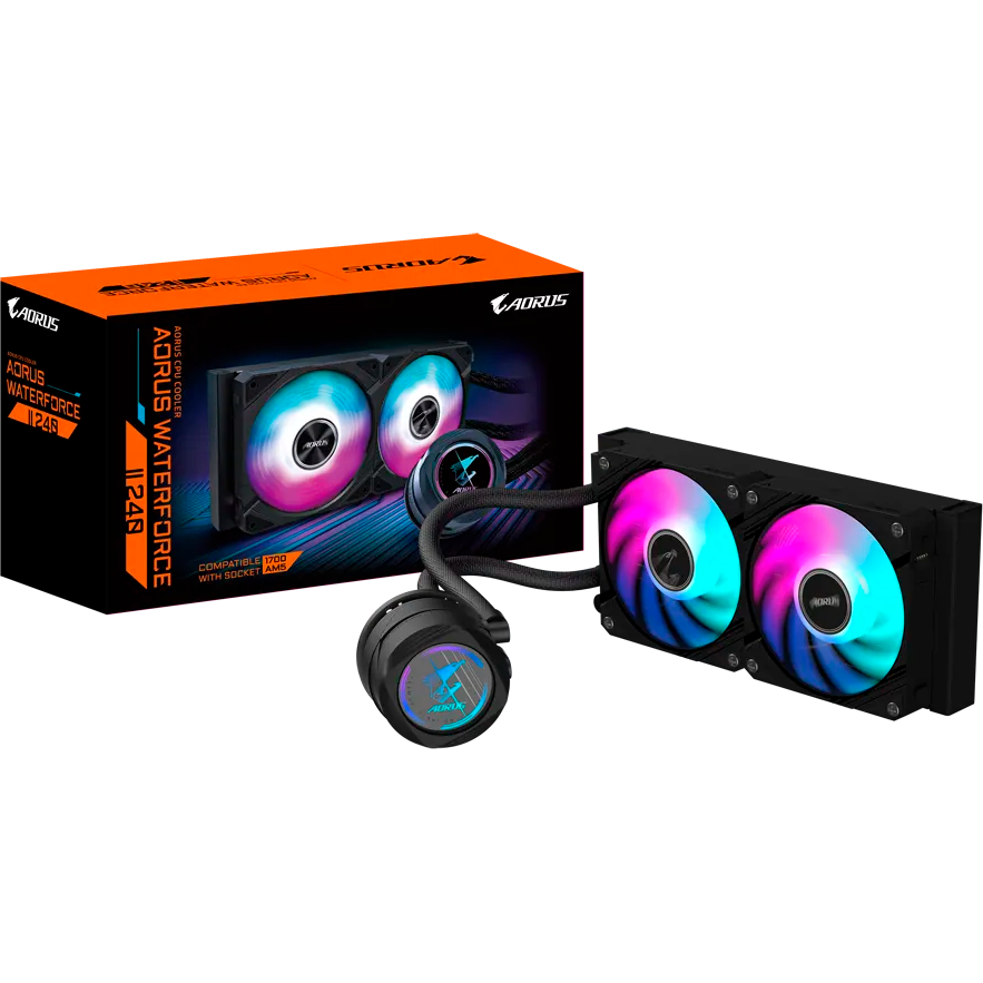 Система жидкостного охлаждения Gigabyte AORUS WATERFORCE II 240 - GP-AORUS WATERFORCE II 240 - фото 5