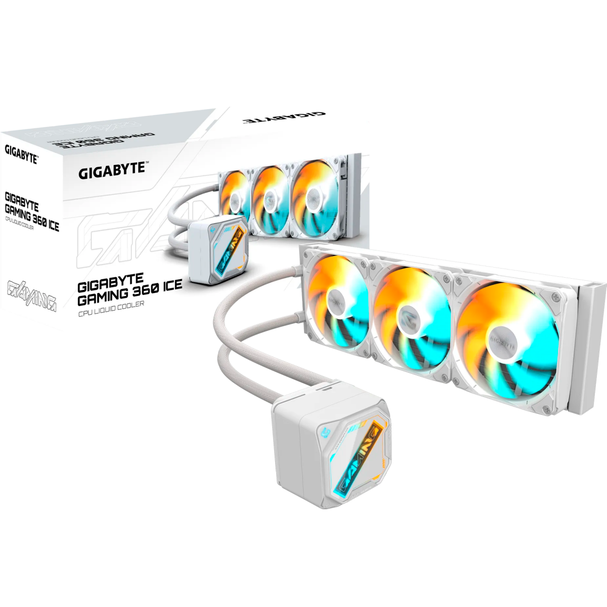 Система жидкостного охлаждения Gigabyte GAMING 360 ICE - GP-GIGABYTE GME 360I - фото 5