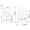 Офисное кресло Бюрократ CH-883-LOW/BLACK - фото 6