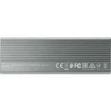 Внешний корпус для SSD M.2 ADATA EC680 Grey (EC680-CCGY)
