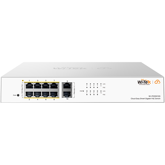 Коммутатор (свитч) Wi-Tek WI-PCES310G