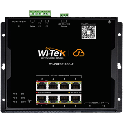 Коммутатор (свитч) Wi-Tek WI-PCES310GF-F