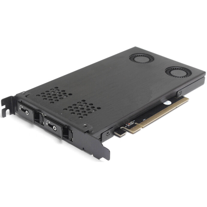 Корзина для накопителей Procase P2-102-M2-BK