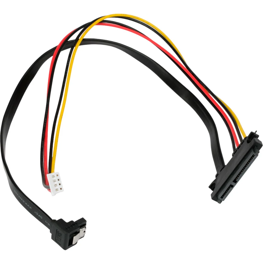 Кабель SATA + XH2.54 - SATA (7+15-pin), 0.4м, Cablexpert CC-XH2.54-SATAL-40CM