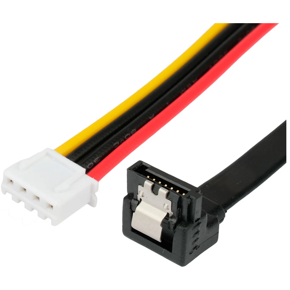 Кабель SATA + XH2.54 - SATA (7+15-pin), 0.4м, Cablexpert CC-XH2.54-SATAL-40CM - фото 3