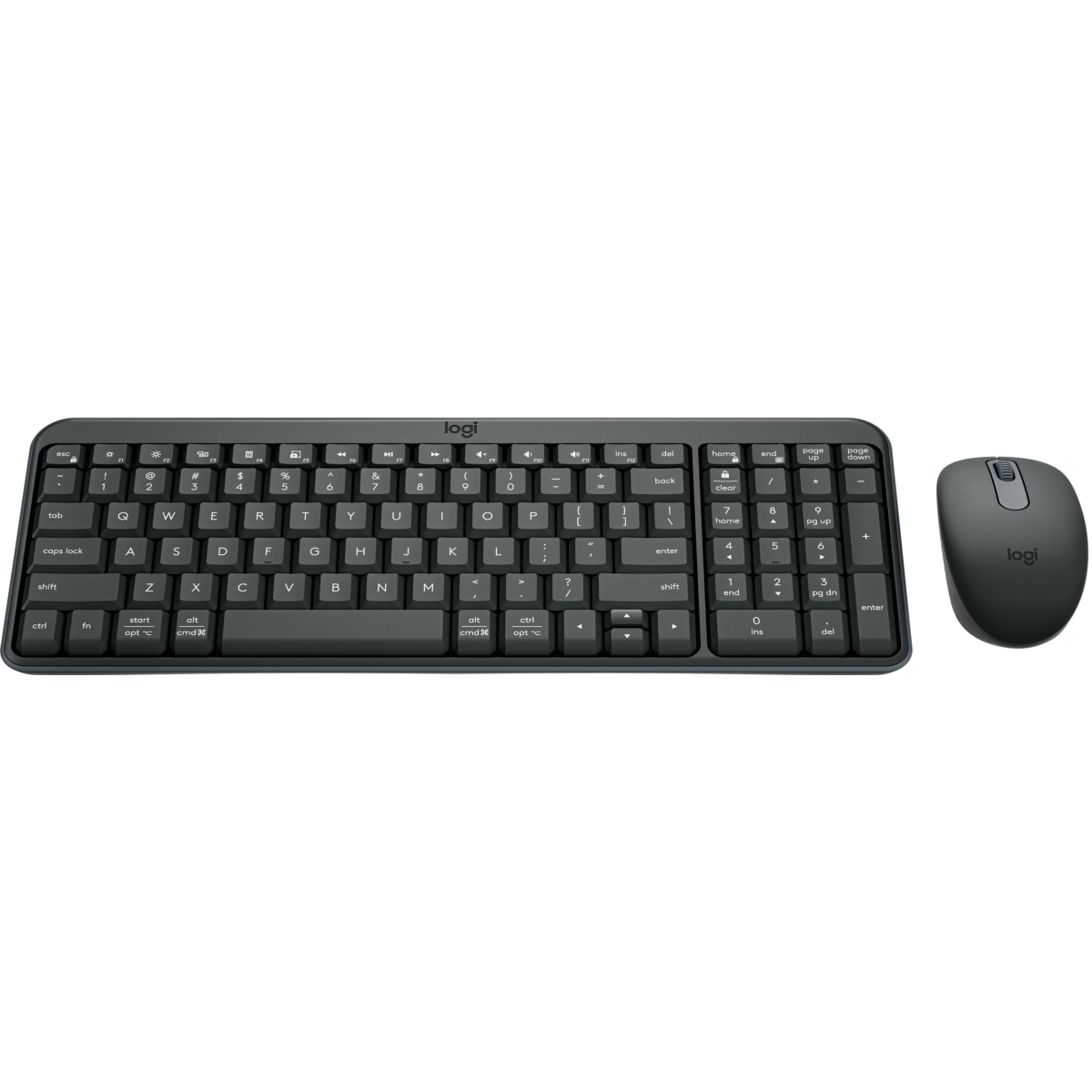 Клавиатура + мышь Logitech Wireless Combo MK250 Compact (920-013853) - фото 2