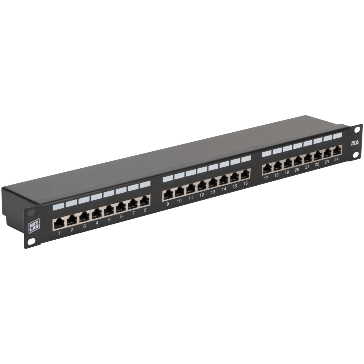 Патч-панель NETLAN EC-URP-24-SE2