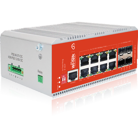 Коммутатор (свитч) Wi-Tek WI-PCMS312GF-BT-I v2 - фото 3