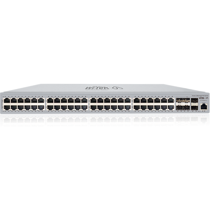 Коммутатор (свитч) Wi-Tek WI-PCMS554F-L3 v2
